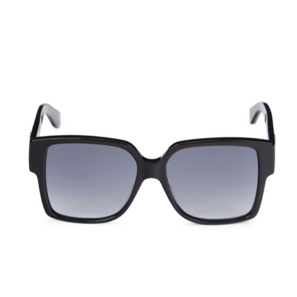 SAINT LAURENT 55MM Oversized Square Sunglasses black - Picture 10 of 16